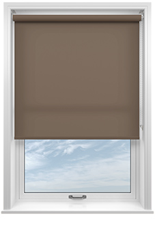 Roma, Smoke Brown - Roller Blind